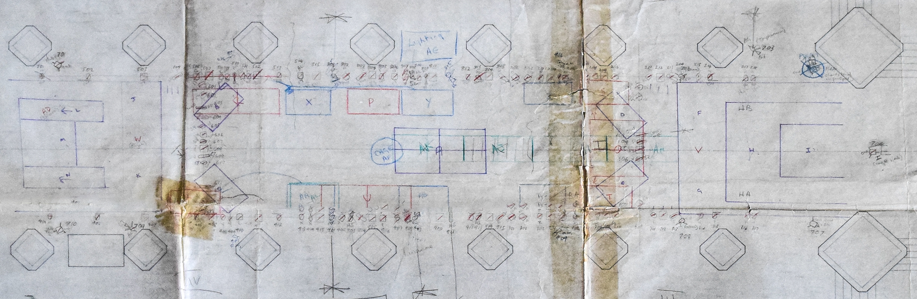 The Golden City - Staging and Lighting Plan : Glasgow Cathedral